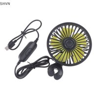 Shvn Xe Trở Lại Phía Sau Chỗ Ngồi Tựa Đầu 3 Tốc Độ USB Fan Hâm Mộ Làm Mát Không Khí Fan Cho SUV Xe Tải Tự Động Nóng