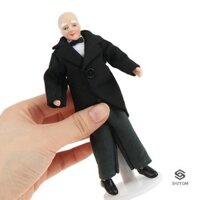 [Shztgm] 1: 12 Nhà Búp Bê Mô Hình Búp Bê Sứ Thu Nhỏ Ông Già Người Hầu Butler Đồ Chơi Búp Bê Mới