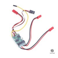 [Shztgm] Điều khiển tốc độ chải hai chiều hai chiều cho phụ tùng động cơ chải thuyền / xe tăng mô hình Rc Mới