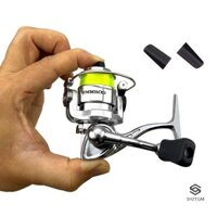 [Shztgm] Túi Mini 100 Máy Câu Cá Máy Quay Nhỏ 4.3: 1 Kim Loại Mới