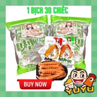 SỈ 1 BỊCH 30 CÁNH VỊT KHÔNG CAY DACHENG PHÚC KIẾN MÀU XANH RẺ NHẤT