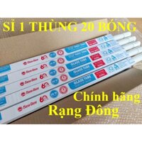 Sỉ 1 thùng 20 bóng đèn led tuýp 0,6m 1m2 - 10W 20W Rạng Đông chính hãng, sáng trắng, bh 24 tháng.
