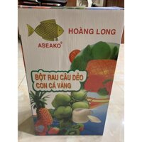 Sỉ 1 thùng Bột rau câu con cá dẻo vàng