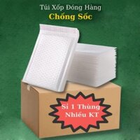 Sỉ 1 Thùng Túi Bóng Khí Chống Sốc Chống Nước Dán Niêm Phong Tiện Lợi Đóng Hàng