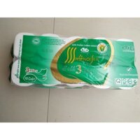 Sỉ 10 bịch Giấy vệ sinh Hà Nội bịch 10 cuộn không lõi có lõi siêu dai siêu mịn