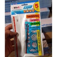 Sỉ 10 bộ thước đa năng hình học Winq