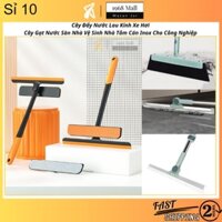 Sỉ 10 Cây Đẩy  Nước Lau Kính Xe Hơi Cây Gạt Nước Sàn Nhà Vệ Sinh Nhà Tắm Cán Inox Cho Công Nghiệp Khớp Xoay 180 Độ
