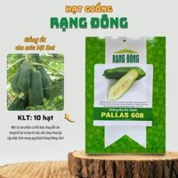 [Sỉ 10 gói] Hạt giống Đu Đủ Xanh Pallas 608 (10 hạt) - Hạt giống Rạng Đông Sỉ