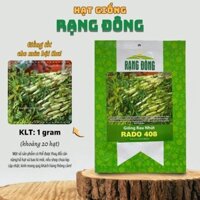 [Sỉ 10 gói] Hạt giống Rau Nhút Rado 408 (1g~20 hạt) - Hạt giống Rạng Đông Sỉ