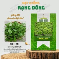 [Sỉ 10 gói] Hạt giống Xà Lách Xoong Rado 704 (1g~1500 hạt) - Hạt giống Rạng Đông Sỉ