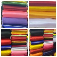 sỉ 10 la = 9.5 mét vải phi bóng cứng chuyên may cờ, lót hộp quà, phủ lót đồ thờ, đồ phong thủy....