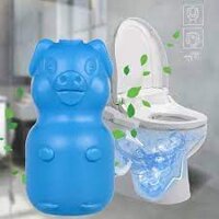 Sỉ 10 Lọ Heo Gấu thả bồn cầu toilet khử mùi hôi Viên thả bồn cầu hình con lợn - Vệ Sinh Toilet - Heo thả bồn cầu khử mùi