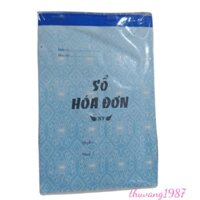 Sỉ 10 quyển hóa đơn 2 liên có bìa lót