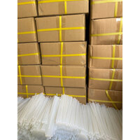 Sỉ 100 - 50 cây keo nến silicon nhỏ cao cấp, keo nến làm ghim, kẹp gấu
