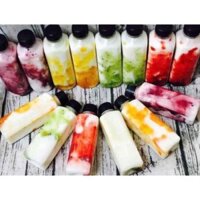 Sỉ 100 Chai nhựa vuông nắp đen 350ml Việt Nhật