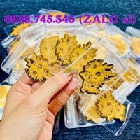 [SỈ 100 Lá] Miếng Dán Lưng Rồng Thần Tài gắn ốp lưng Mang Tới Tài Lộc Chiêu May Mắn