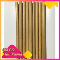 Sỉ 100 ống hút tre loại 2 cho nhà hàng, quán cafe - (Nhà sản xuất)