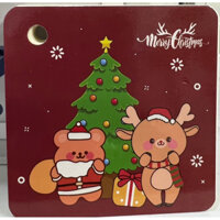 [Sỉ 100 q]     Flashcard trắng hình giáng sinh, thẻ học từ vựng tiếng anh dùng để ghi chú, ghi chép, làm quà noel