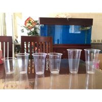 sỉ 1000 Ly nhựa gân [ sọc ] 280ml 380ml 400ml 450ml 500ml 700ml