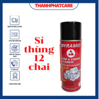 (Sỉ) 12 Chai Xịt chế hòa khí , Bình xăng con ,vệ sinh kim phun, DYRAMID 450ml [ 12 CHAI ]