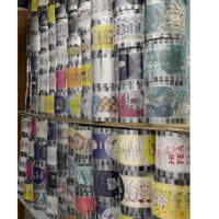 [Sỉ 12 cuộn] Màng ép ly nhựa MẪU MỚI 2023 1 CUỘN 2400 nắp hình đẹp, Màng ép cốc nhựa dễ thương các mã ép.