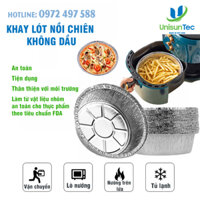 Sỉ 125 chiếc khay lót nồi chiên không dầu đủ kích thước hàng dày đẹp