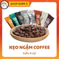 SỈ: 1KG kẹo cà phê ít đường, kẹo ngậm cà phê ăn kiêng mix sẵn 8-11 vị