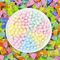 Sỉ: 1KG kẹo ngậm trái cây mát lạnh mix sẵn nhiều vị