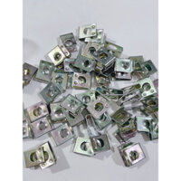 Sỉ 1Kg pát kẹp dàn áo 4li 5li 6li răng nhuyễn và răng thưa, pát kẹp sắt xi trắng đen