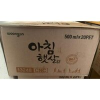 Sỉ 20 chai nước gạo hàn quốc 500ml