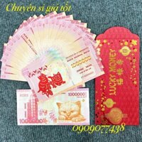 Sỉ 20 Tờ Tiền Mèo Macao Mệnh Giá Khủng 1000000 Patacas kỷ niệm Lì Xì Tết 2023 độc đáo ý nghĩa