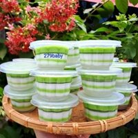 sỉ 2000 hộp rau câu hoa mai kèm nắp 80ml 90ml