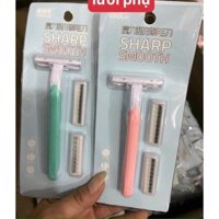 Sỉ 24 sét dao cạo lông, cạo râu (Sét 1 dao 2 lưỡi) hàng tốt
