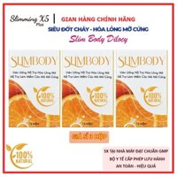 [SỈ 3 HỘP KHỬ MỠ] Combo 3 hộp viên khử mỡ Slim Body giúp hủy mỡ, đốt mỡ thừa, hỗ trợ giảm béo bụng, giảm cân nhanh