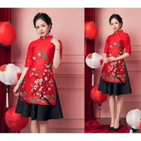 Sỉ 30 áo dài hoa mai