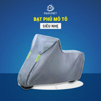 Sỉ 5 bạt phủ mô tô RAKUNET,bạt phủ xe máy loại dầy nhẹ dai cho sh vision che nắng mưa