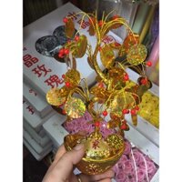 (SỈ) 5 CÂY CÀNH VÀNG LÁ NGỌC MẪU NGẪU NHIÊN 20CM TRANG TRÍ NHÀ CỬA CHƯNG TẾT BÀN THÀN TÀI