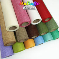 Sỉ 5 cuộn Vải Bố ,Vải Thô cao cấp gói hoa , bọc giỏ quà cực sang chảnh HaDuBo 088