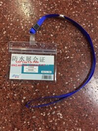 SỈ 50 BỘ THẺ ĐEO NHÂN VIÊN 108 ngang  dây đeo thẻ lụa móc nhựa LOẠI ĐẸP