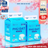 (Sỉ 50 miếng) Bỉm già Phú Đạt ML10 XL10 siêu thấm chống tràn #bỉm phú đạt #phú đạt #tã già phú đạt #bỉm già #merzy