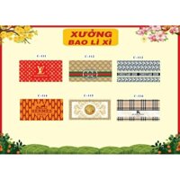 [SỈ] 500 BAO LÌ XÌ MỪNG XUÂN ẤT TỴ 2025 THEO CHỦ ĐỀ