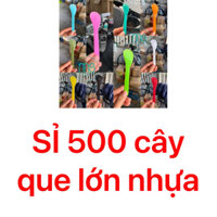Sỉ 500 Que nhựa lớn lấy kem, khuấy kem