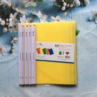 Sỉ 50c, 100c Bìa rút gáy, bìa kẹp giấy, file đựng tài liệu A4, rút gáy chốt xoay, không chốt