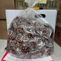 Sỉ 5kg kẹo chuối đậu phộng cuộn bánh tráng- Kẹo chuối bến tre