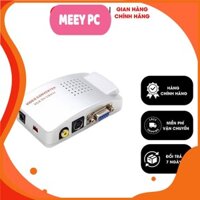 Sỉ 85K - Bộ Chuyển Đổi Bộ Chia VGA Sang AV, AV Sang VGA, HDMI Sang AV, VGA Sang HDMI Sắt  MEEY PC