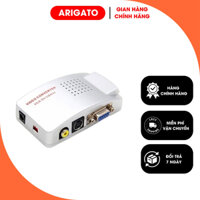 Sỉ 85K - Bộ Chuyển Đổi Bộ Chia VGA Sang AV, AV Sang VGA, HDMI Sang AV, VGA Sang HDMI Sắt  ARIGATO