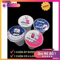 SỈ  BÁN CHẠY NHẤT CUỘN MÀNG ÉP LY NHỰA - MÀNG DẬP CỐC MẪU MỚI A822