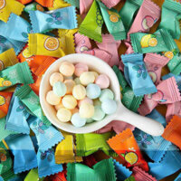 sỉ bịch 2,5kg kẹo lạnh ngậm trái cây không đường