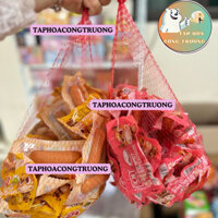 Sỉ bịch 50 cái xúc xích đầu trâu lẻ 5k, xúc xích ăn liền đầu trâu tẩm vị tứ xuyên, xúc xích đầu trâu 5k