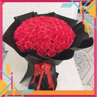 Sỉ bó hồng sáp Hàn Quốc 99 bông siêu chảnh - Kho Sỉ Tuyên Quang